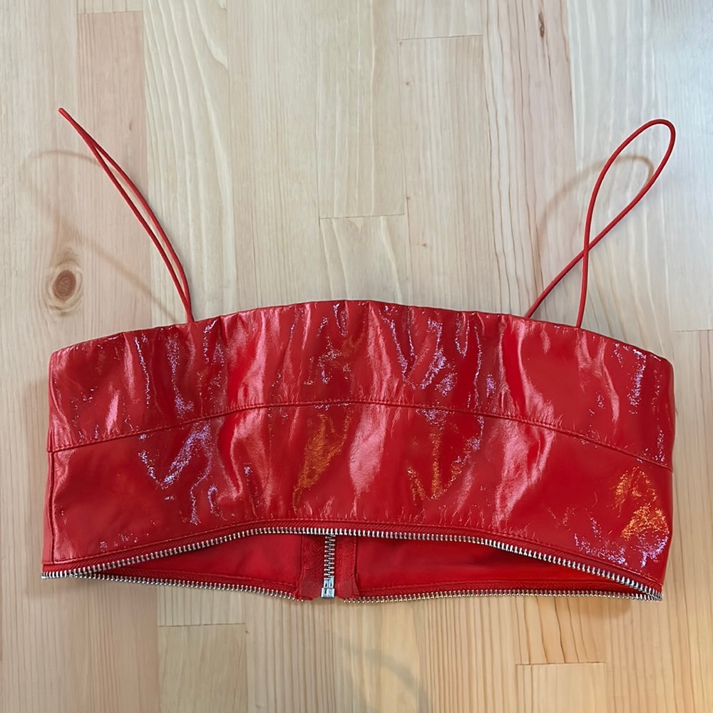 I.AM.GIA red cropped top